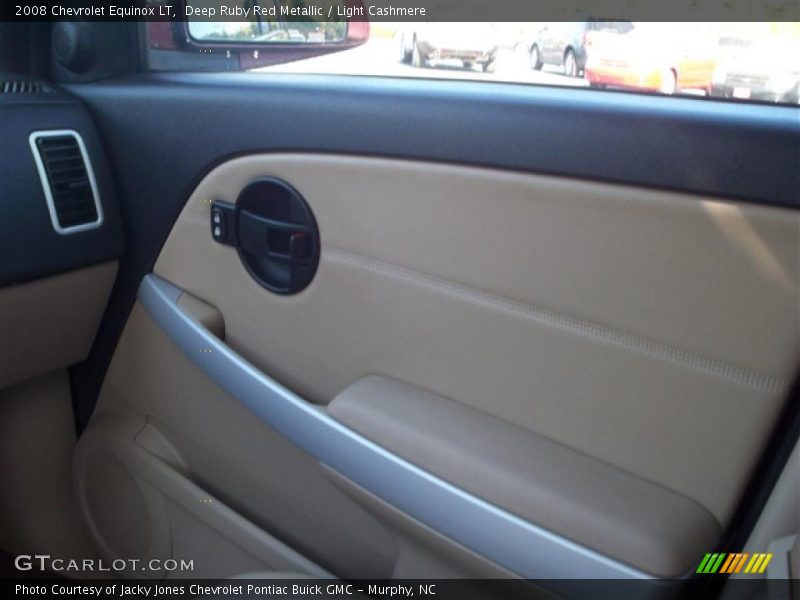 Deep Ruby Red Metallic / Light Cashmere 2008 Chevrolet Equinox LT