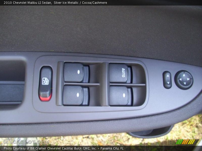 Silver Ice Metallic / Cocoa/Cashmere 2010 Chevrolet Malibu LS Sedan