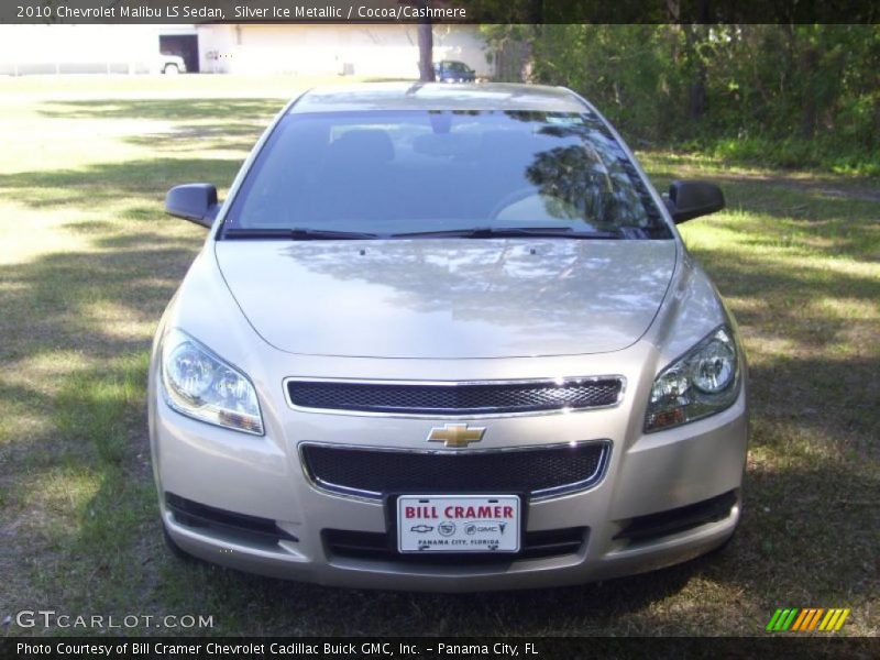 Silver Ice Metallic / Cocoa/Cashmere 2010 Chevrolet Malibu LS Sedan