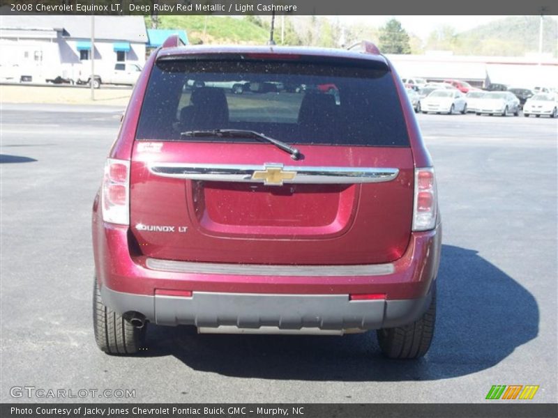 Deep Ruby Red Metallic / Light Cashmere 2008 Chevrolet Equinox LT