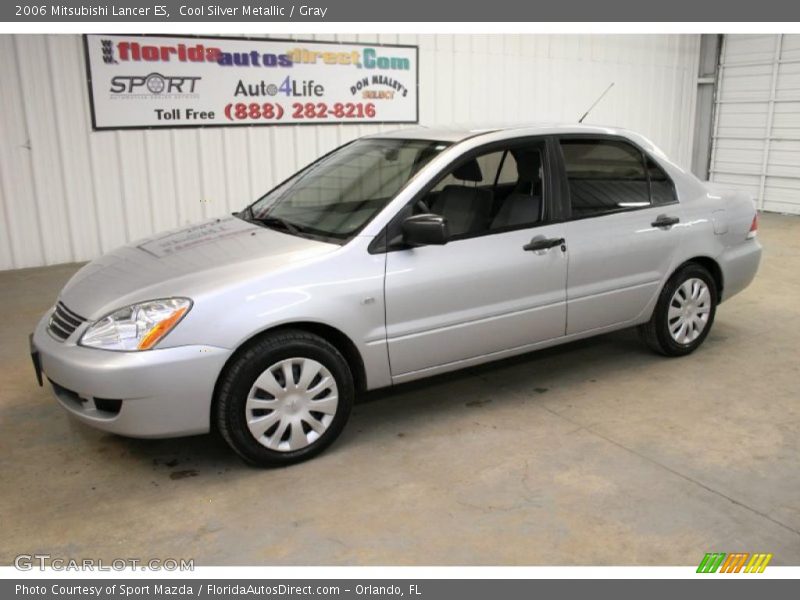 Cool Silver Metallic / Gray 2006 Mitsubishi Lancer ES