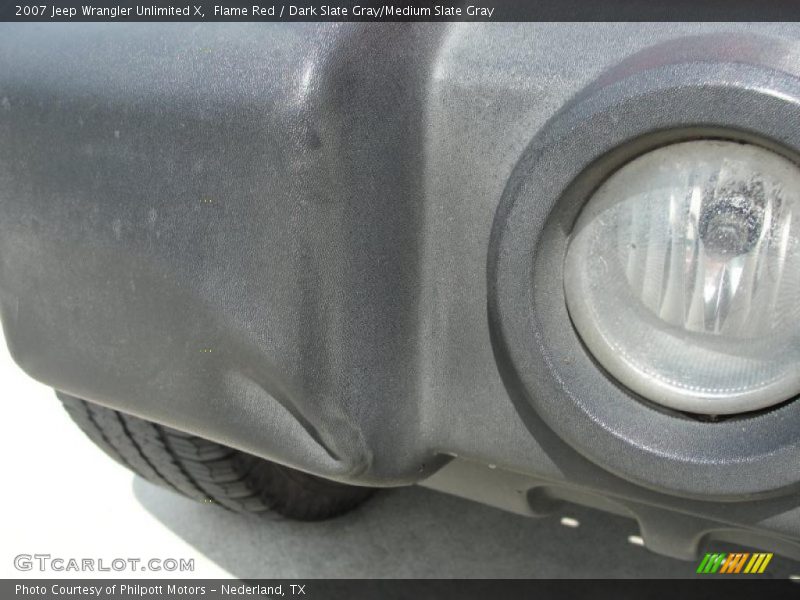 Flame Red / Dark Slate Gray/Medium Slate Gray 2007 Jeep Wrangler Unlimited X