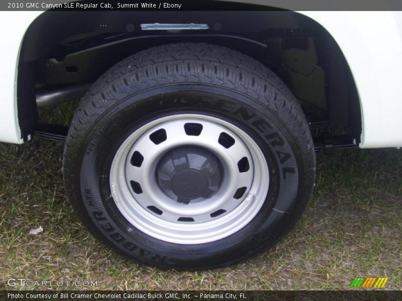 Summit White / Ebony 2010 GMC Canyon SLE Regular Cab