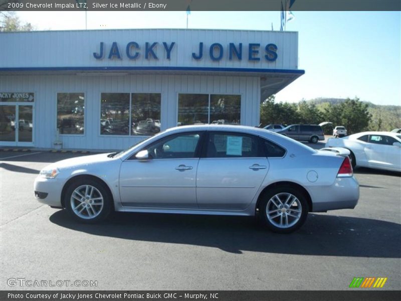 Silver Ice Metallic / Ebony 2009 Chevrolet Impala LTZ