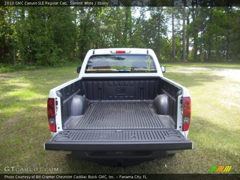 Summit White / Ebony 2010 GMC Canyon SLE Regular Cab