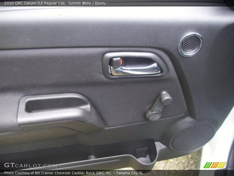 Summit White / Ebony 2010 GMC Canyon SLE Regular Cab