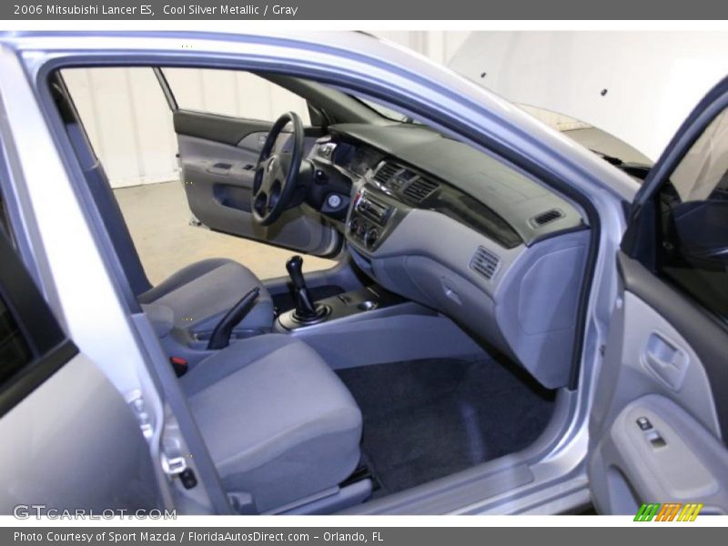 Cool Silver Metallic / Gray 2006 Mitsubishi Lancer ES