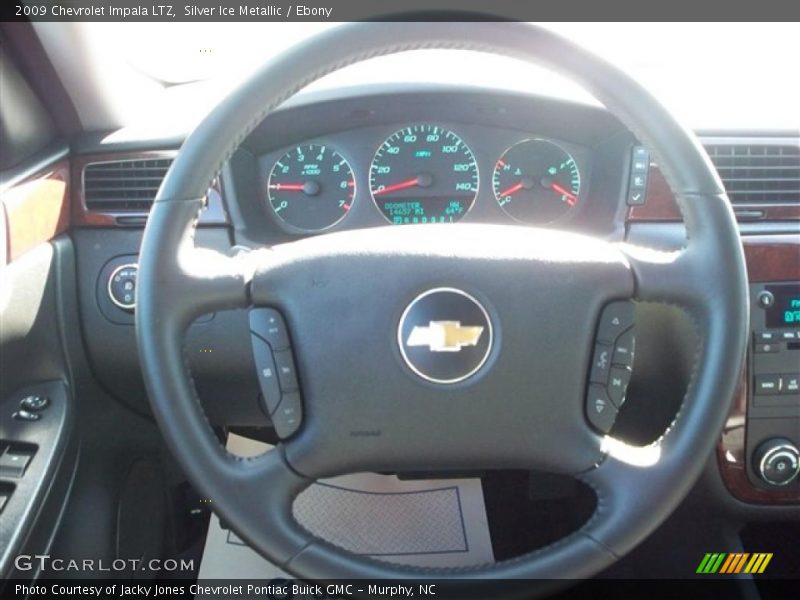 Silver Ice Metallic / Ebony 2009 Chevrolet Impala LTZ