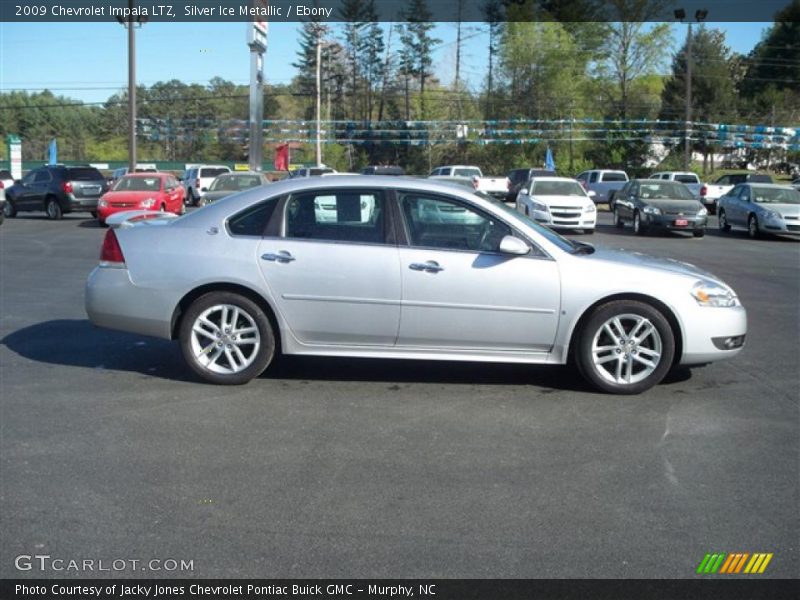 Silver Ice Metallic / Ebony 2009 Chevrolet Impala LTZ