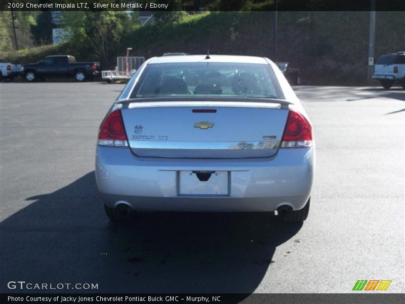 Silver Ice Metallic / Ebony 2009 Chevrolet Impala LTZ