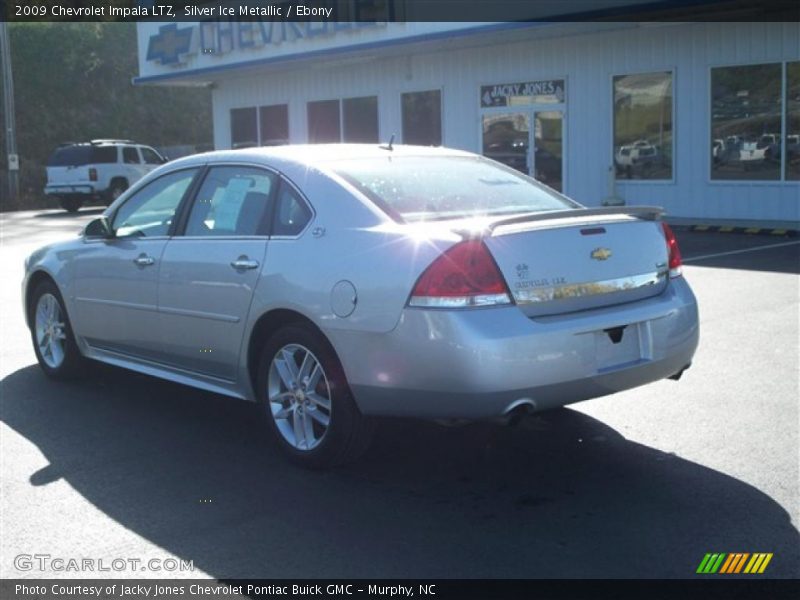 Silver Ice Metallic / Ebony 2009 Chevrolet Impala LTZ
