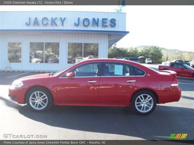 Victory Red / Ebony 2009 Chevrolet Impala LTZ