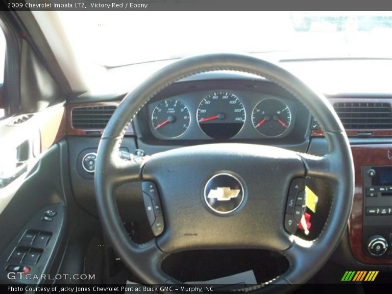 Victory Red / Ebony 2009 Chevrolet Impala LTZ