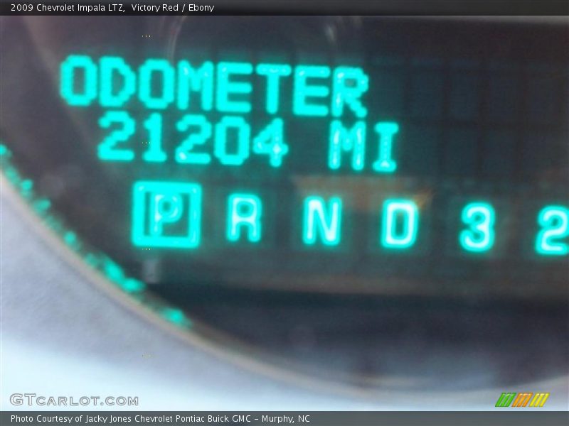 Victory Red / Ebony 2009 Chevrolet Impala LTZ