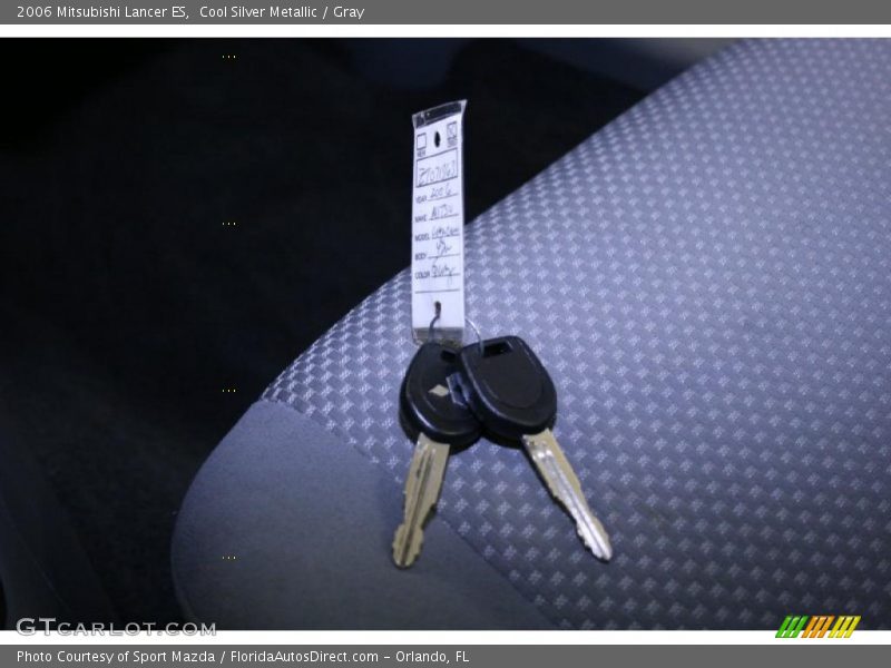 Cool Silver Metallic / Gray 2006 Mitsubishi Lancer ES