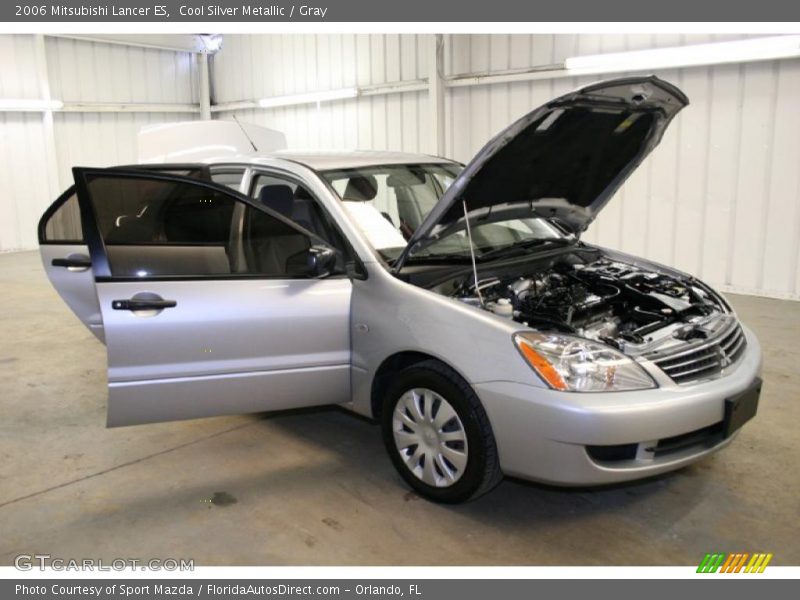 Cool Silver Metallic / Gray 2006 Mitsubishi Lancer ES