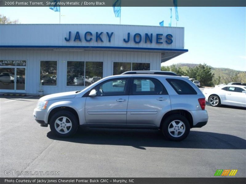 Silver Alloy Metallic / Ebony Black 2006 Pontiac Torrent