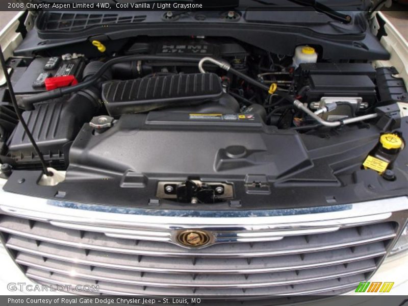 Cool Vanilla / Light Graystone 2008 Chrysler Aspen Limited 4WD