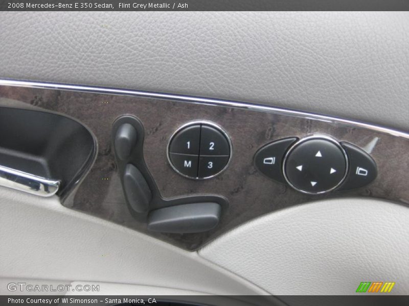 Flint Grey Metallic / Ash 2008 Mercedes-Benz E 350 Sedan