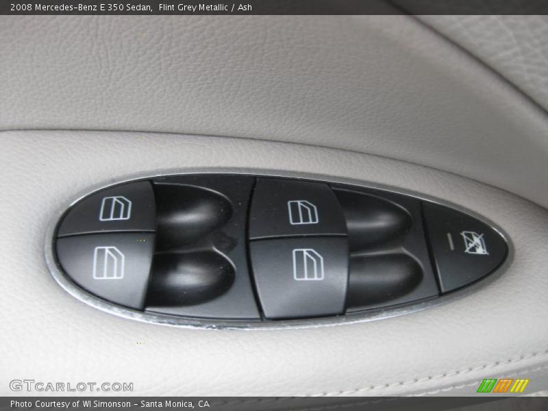 Flint Grey Metallic / Ash 2008 Mercedes-Benz E 350 Sedan