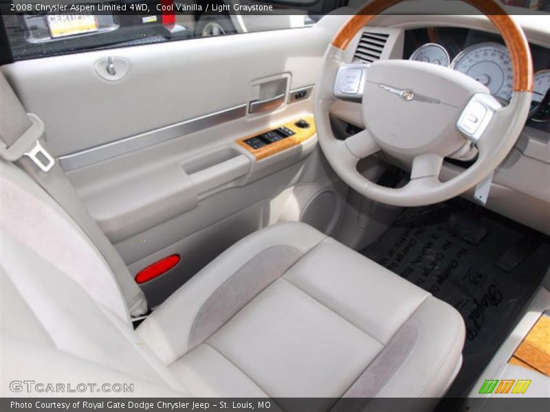 Cool Vanilla / Light Graystone 2008 Chrysler Aspen Limited 4WD