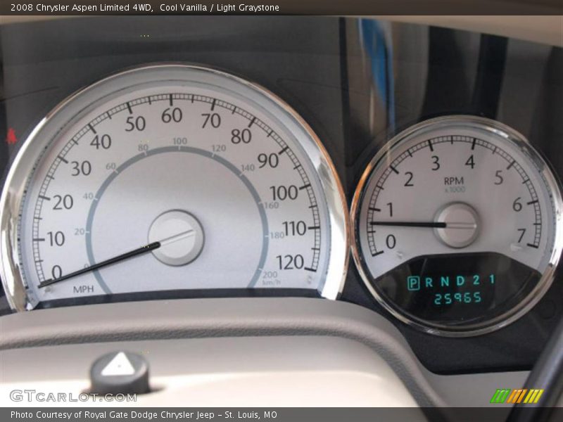 Cool Vanilla / Light Graystone 2008 Chrysler Aspen Limited 4WD