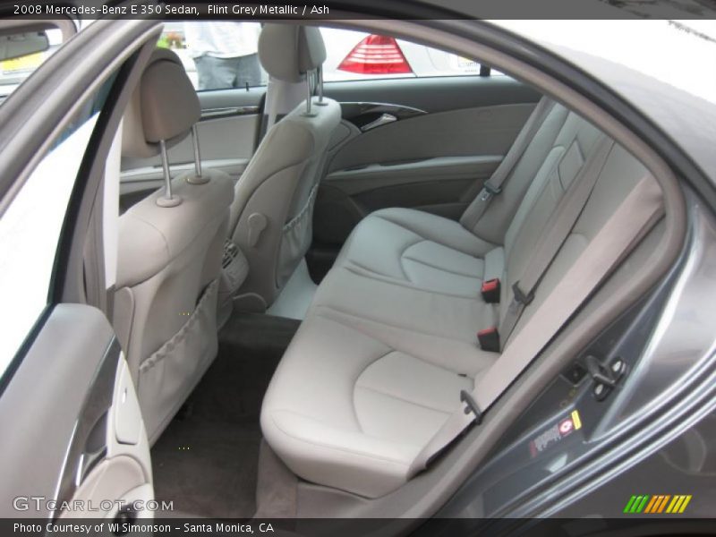 Flint Grey Metallic / Ash 2008 Mercedes-Benz E 350 Sedan