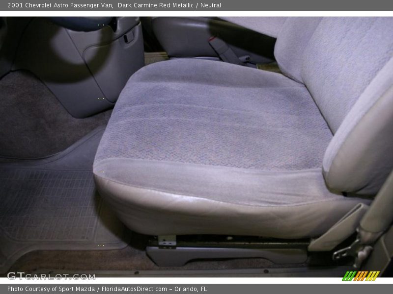 Dark Carmine Red Metallic / Neutral 2001 Chevrolet Astro Passenger Van