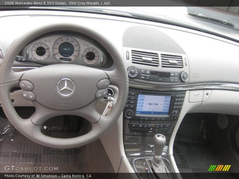 Flint Grey Metallic / Ash 2008 Mercedes-Benz E 350 Sedan
