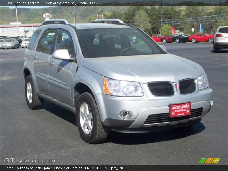 Silver Alloy Metallic / Ebony Black 2006 Pontiac Torrent