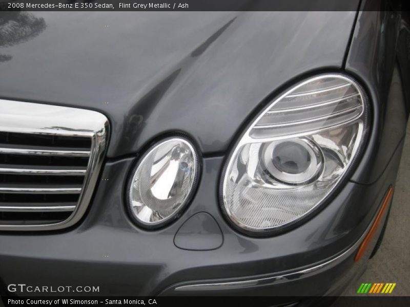 Flint Grey Metallic / Ash 2008 Mercedes-Benz E 350 Sedan