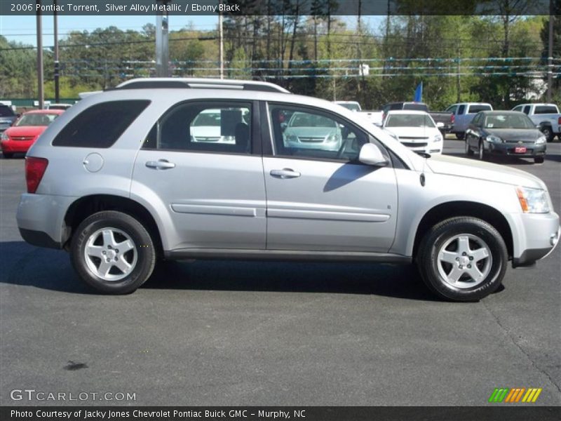 Silver Alloy Metallic / Ebony Black 2006 Pontiac Torrent
