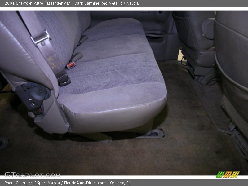 Dark Carmine Red Metallic / Neutral 2001 Chevrolet Astro Passenger Van