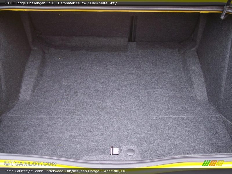 Detonator Yellow / Dark Slate Gray 2010 Dodge Challenger SRT8