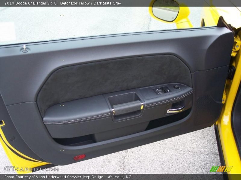 Detonator Yellow / Dark Slate Gray 2010 Dodge Challenger SRT8