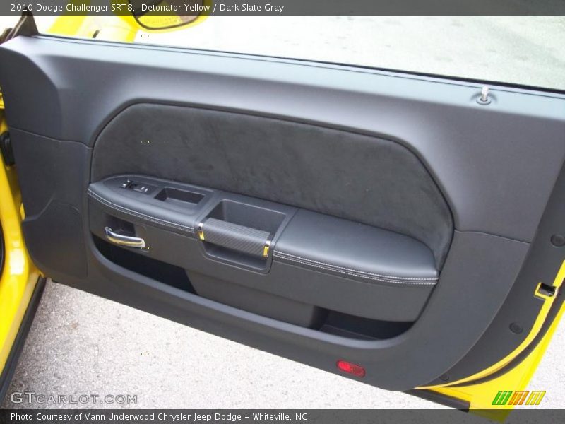 Detonator Yellow / Dark Slate Gray 2010 Dodge Challenger SRT8