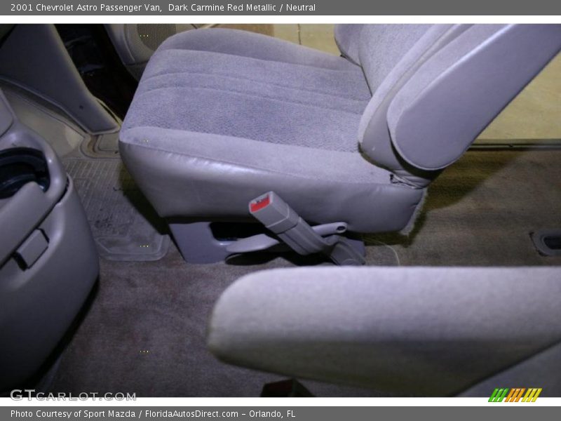 Dark Carmine Red Metallic / Neutral 2001 Chevrolet Astro Passenger Van
