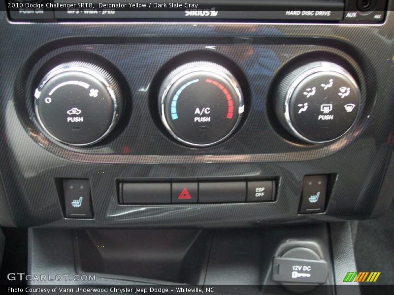 Detonator Yellow / Dark Slate Gray 2010 Dodge Challenger SRT8
