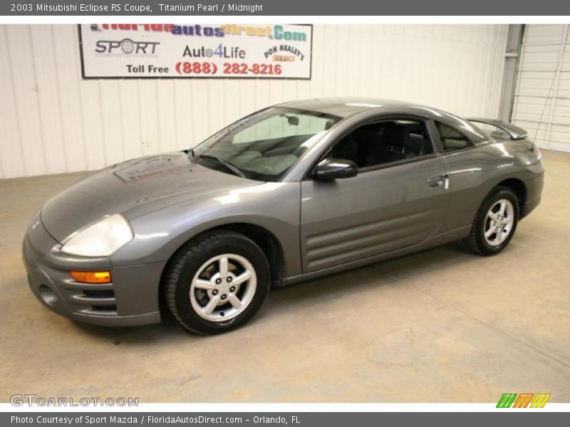Titanium Pearl / Midnight 2003 Mitsubishi Eclipse RS Coupe