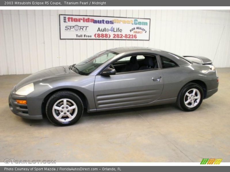 Titanium Pearl / Midnight 2003 Mitsubishi Eclipse RS Coupe