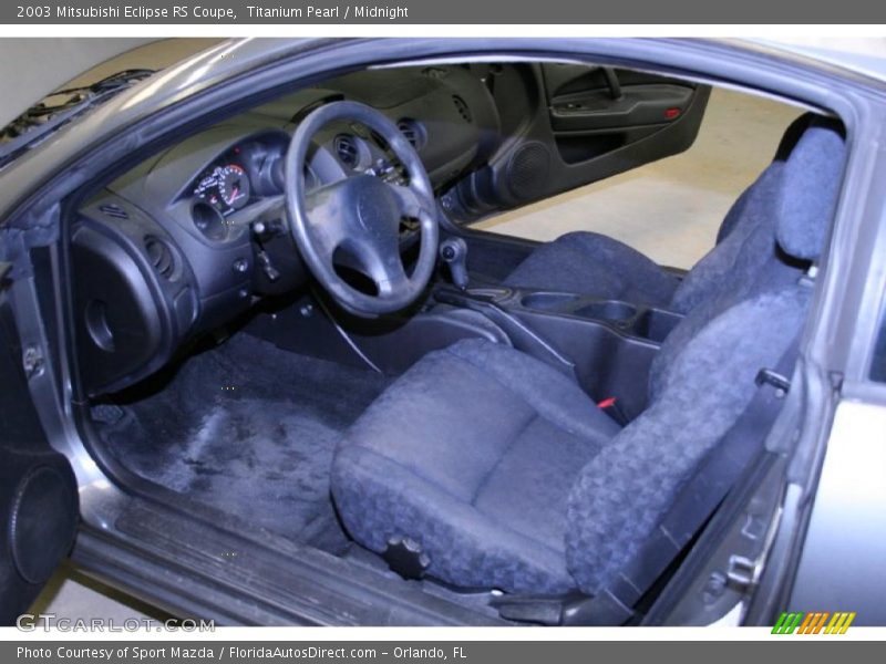 Titanium Pearl / Midnight 2003 Mitsubishi Eclipse RS Coupe