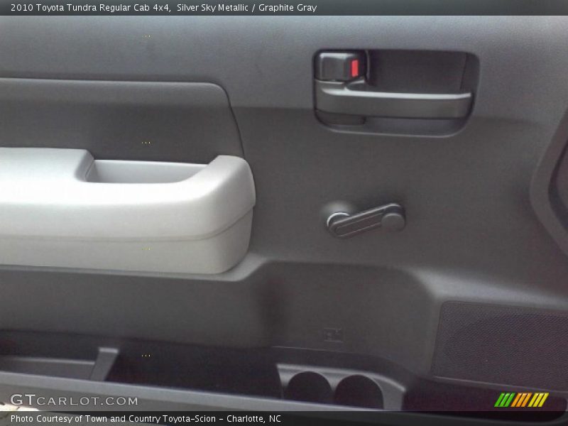 Silver Sky Metallic / Graphite Gray 2010 Toyota Tundra Regular Cab 4x4