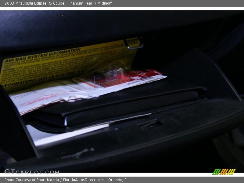 Titanium Pearl / Midnight 2003 Mitsubishi Eclipse RS Coupe