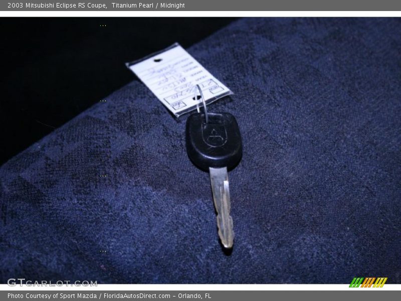 Titanium Pearl / Midnight 2003 Mitsubishi Eclipse RS Coupe