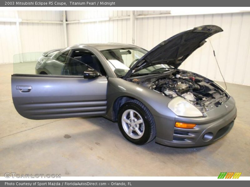 Titanium Pearl / Midnight 2003 Mitsubishi Eclipse RS Coupe