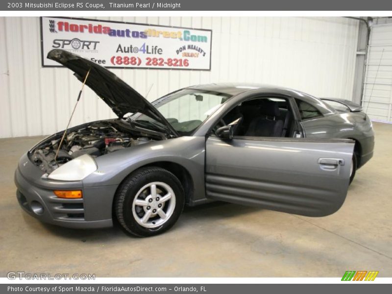 Titanium Pearl / Midnight 2003 Mitsubishi Eclipse RS Coupe