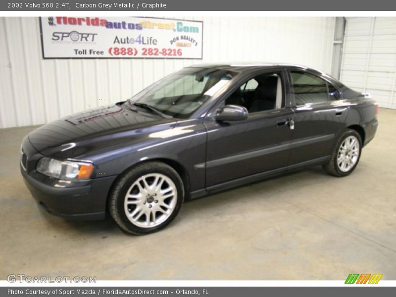 Carbon Grey Metallic / Graphite 2002 Volvo S60 2.4T