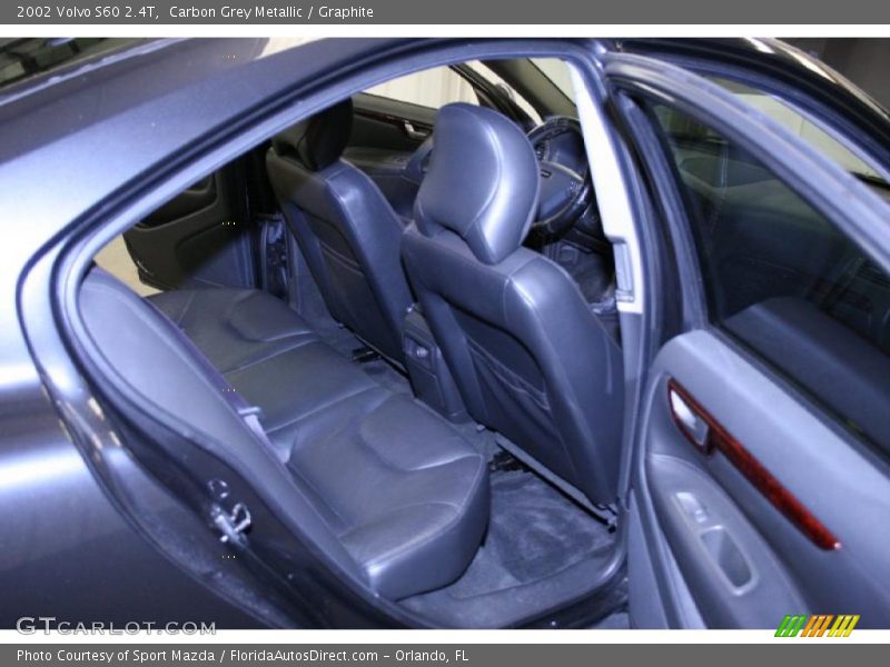 Carbon Grey Metallic / Graphite 2002 Volvo S60 2.4T