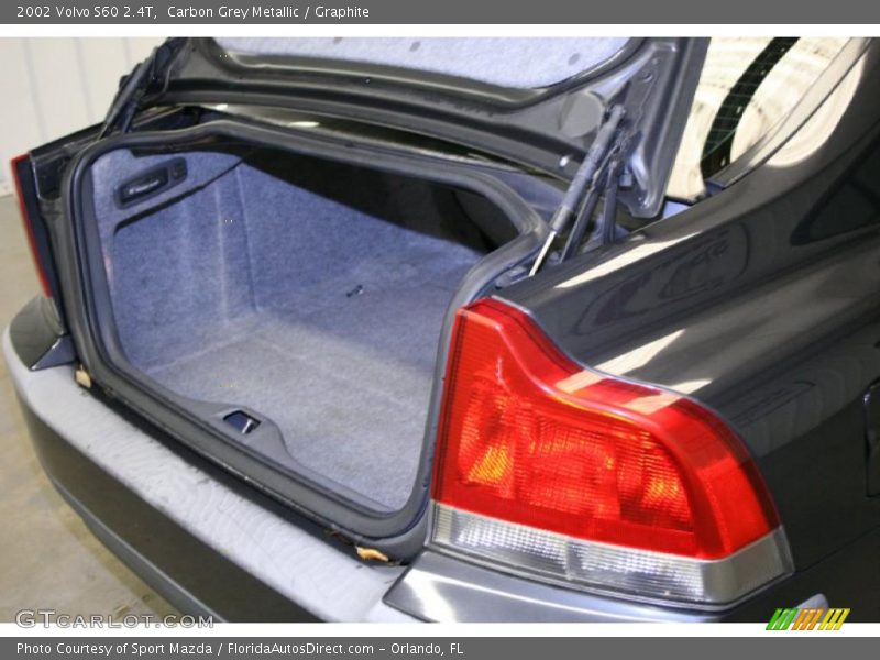 Carbon Grey Metallic / Graphite 2002 Volvo S60 2.4T
