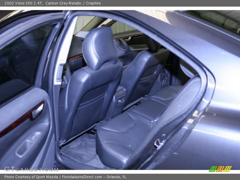 Carbon Grey Metallic / Graphite 2002 Volvo S60 2.4T